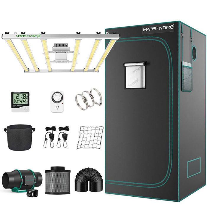 Mars Hydro 4' x 4' FC-E4800 LED Grow Tent Kit