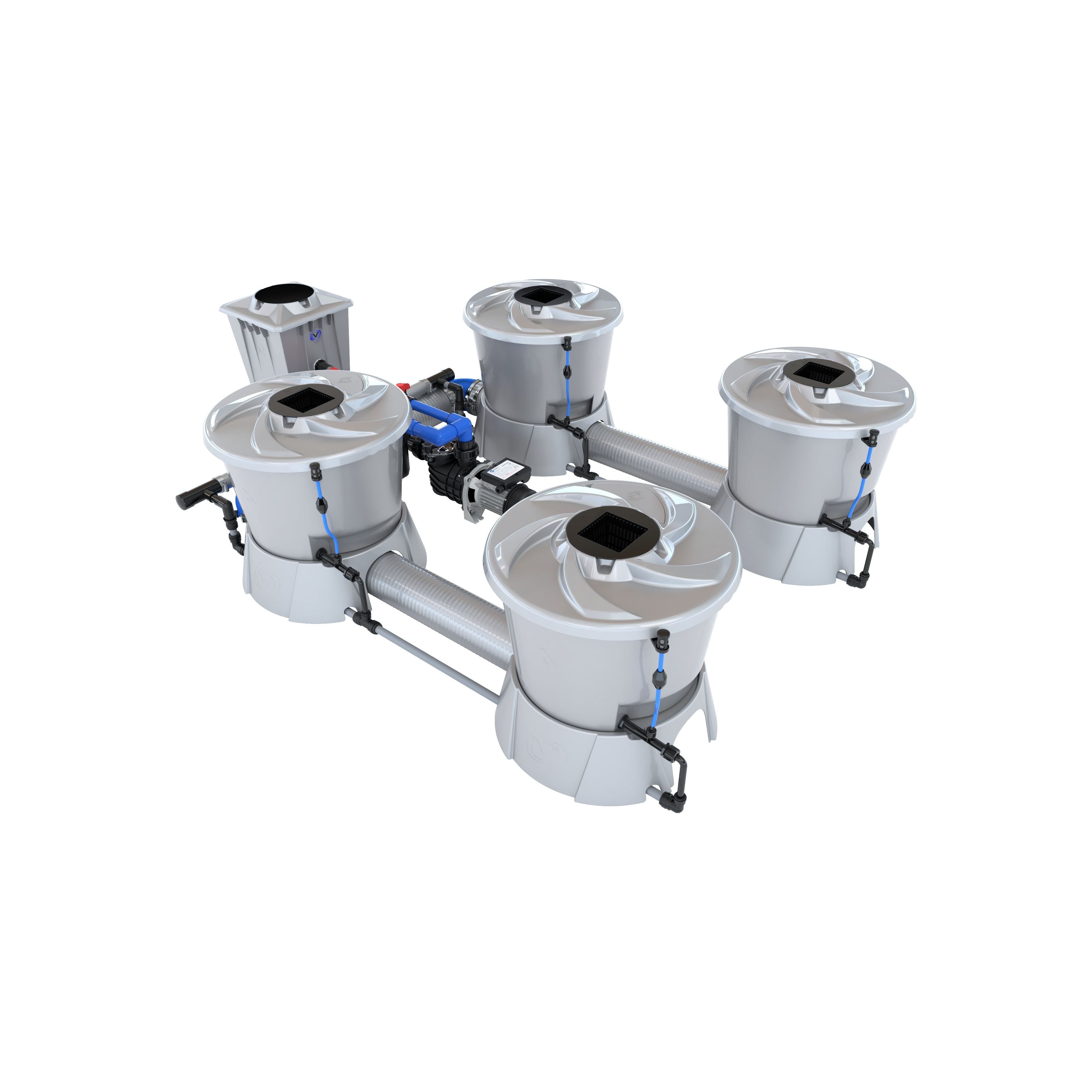 V-SYSTEM 4 Pot 2 Row Kit