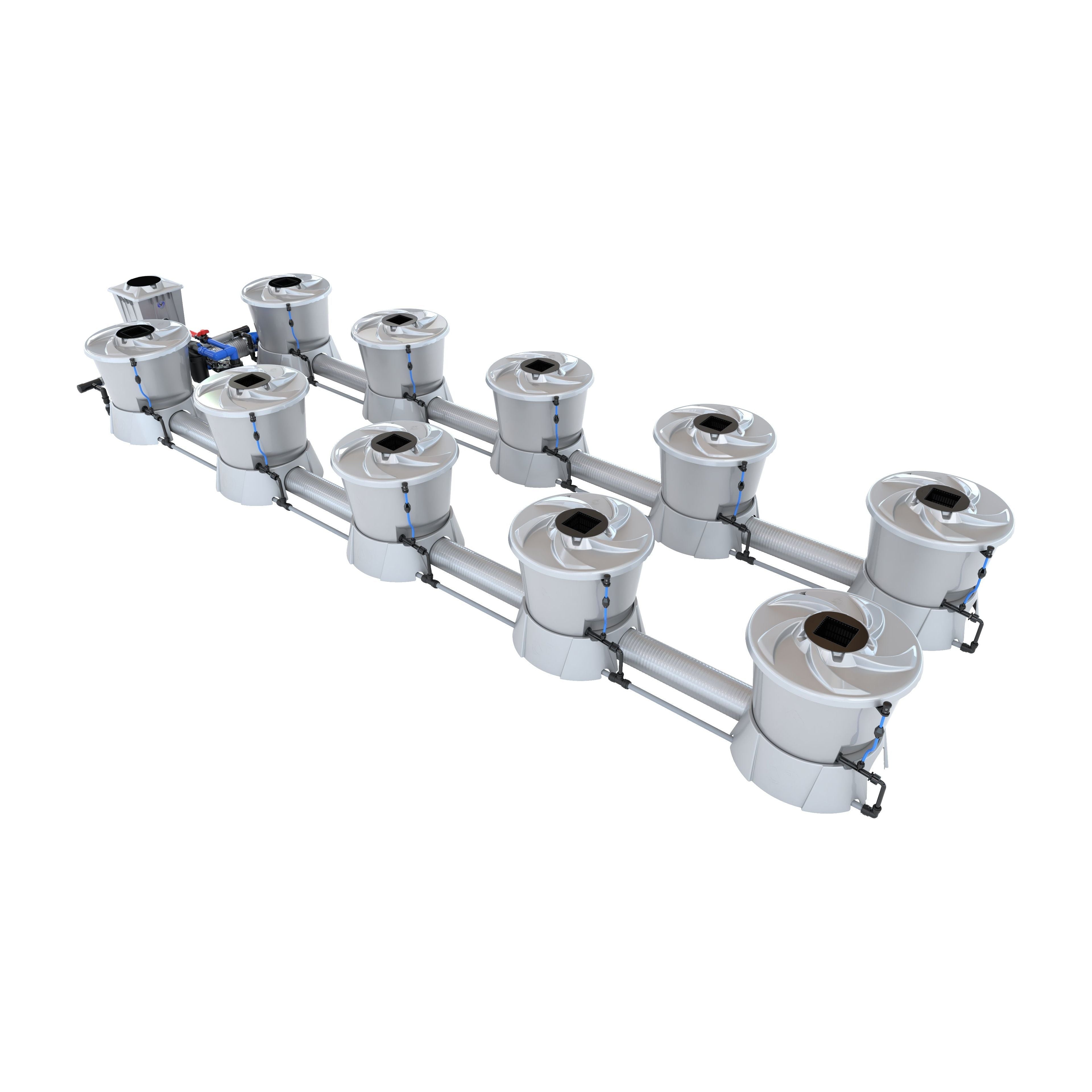 V-SYSTEM 10 Pot 2 Row Kit