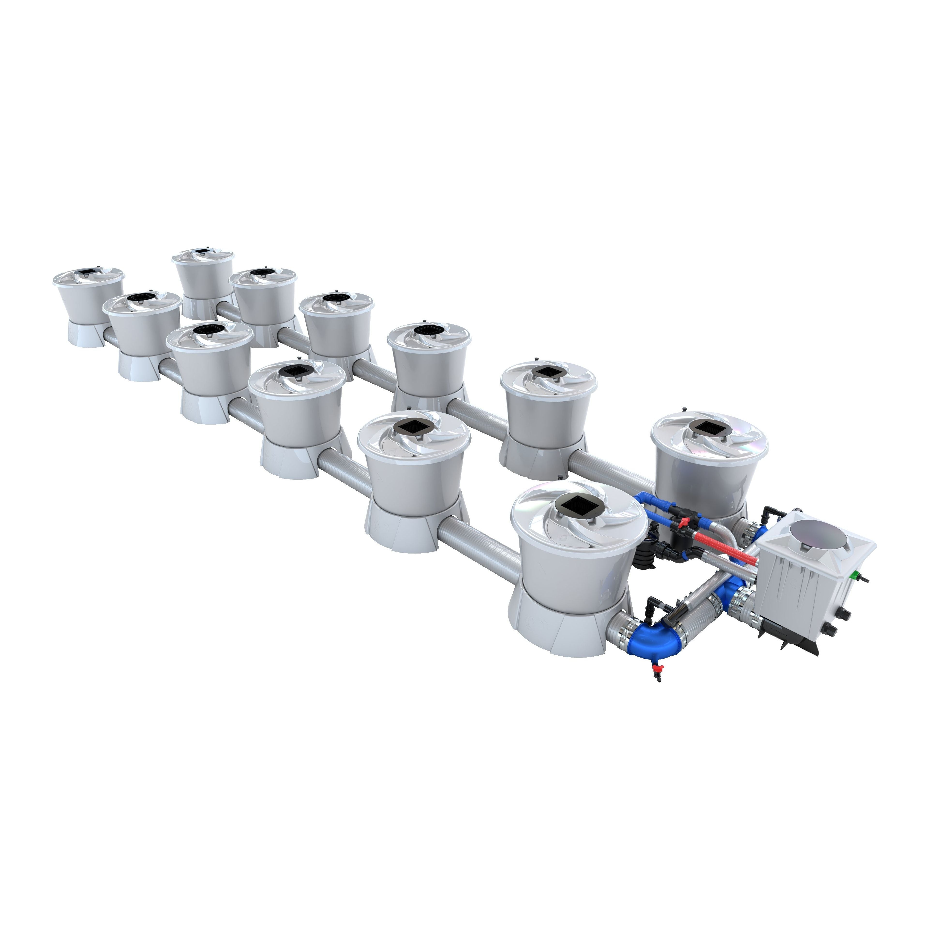 V-SYSTEM 12 Pot 2 Row Kit