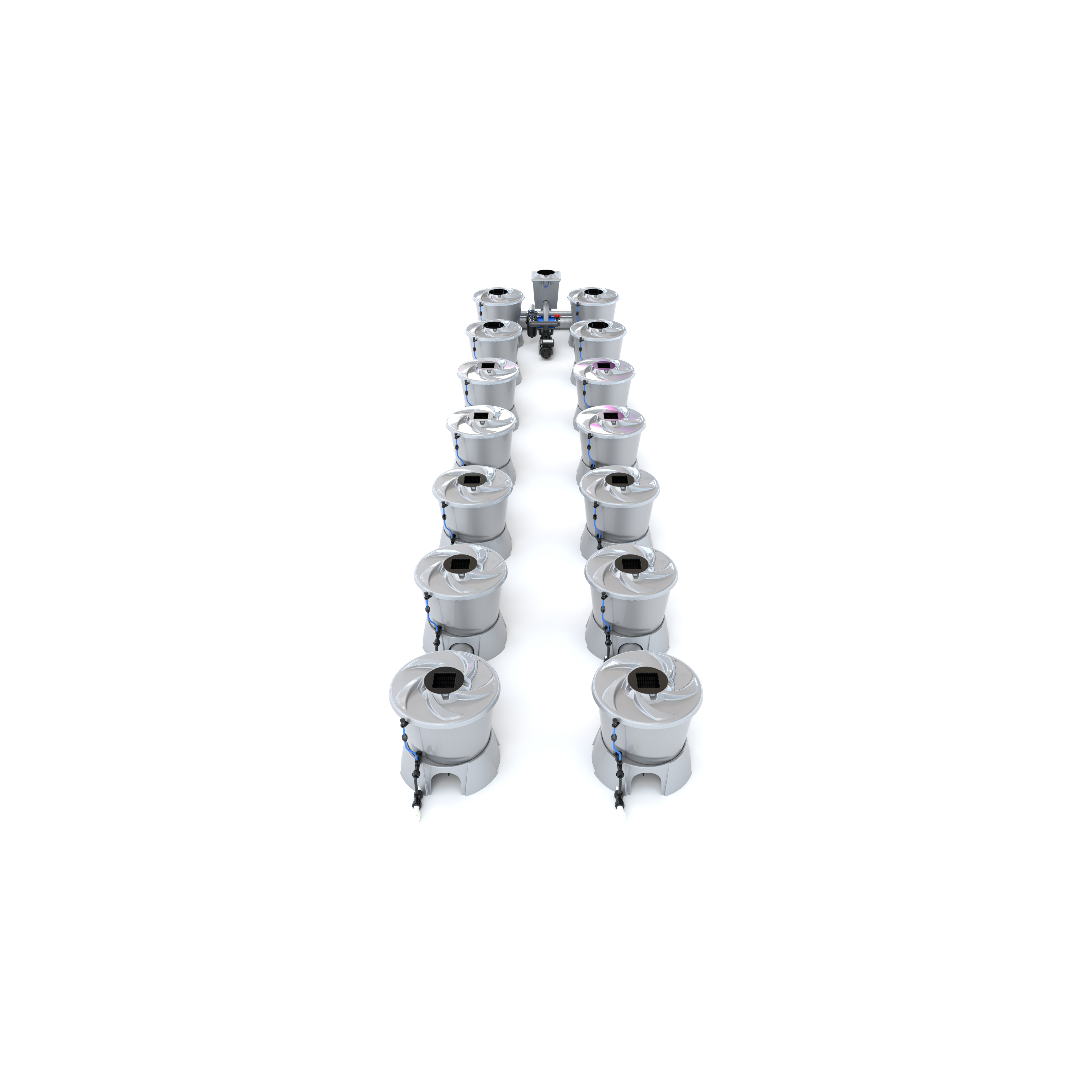 V-SYSTEM 14 Pot 2 Row Kit