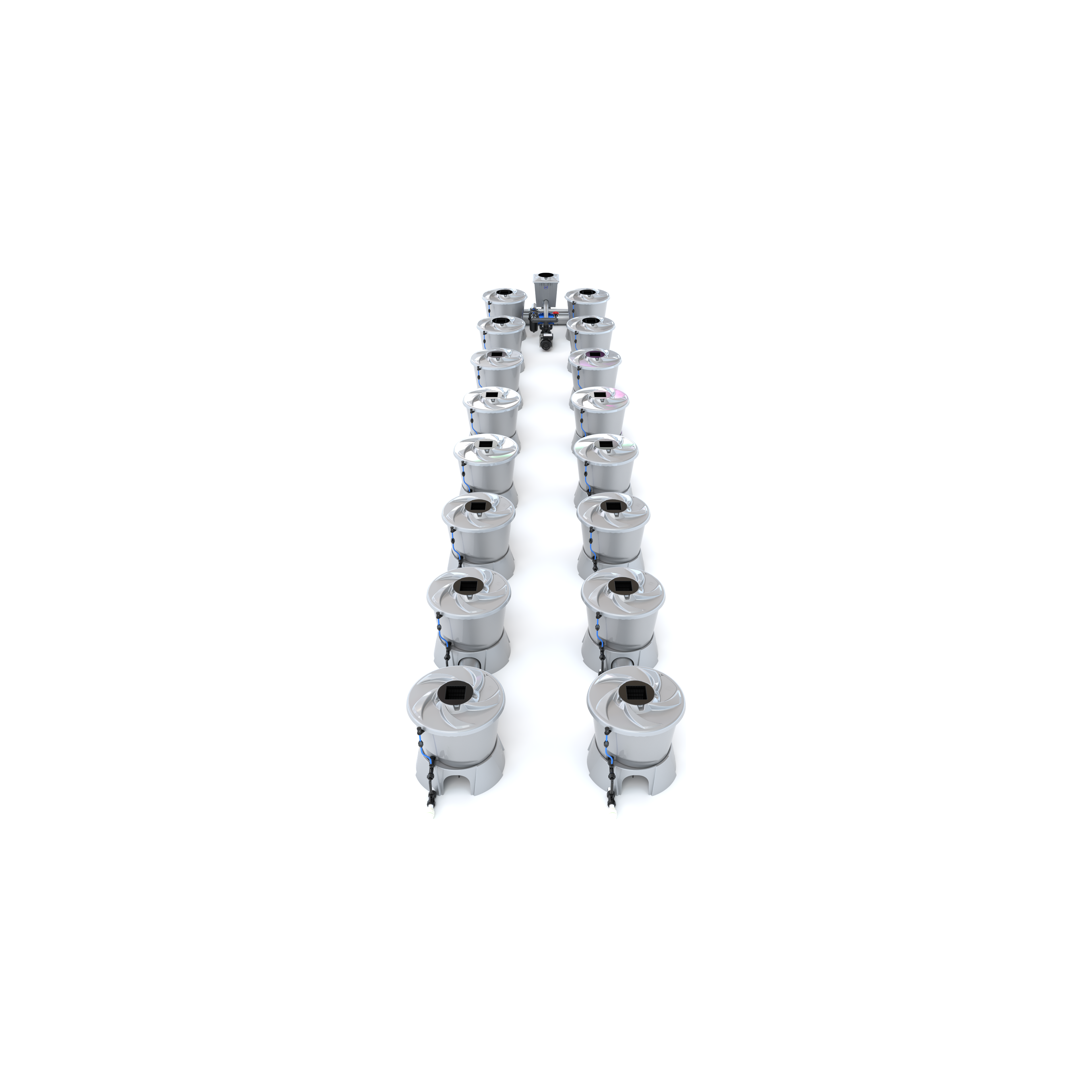 V-SYSTEM 16 Pot 2 Row Kit