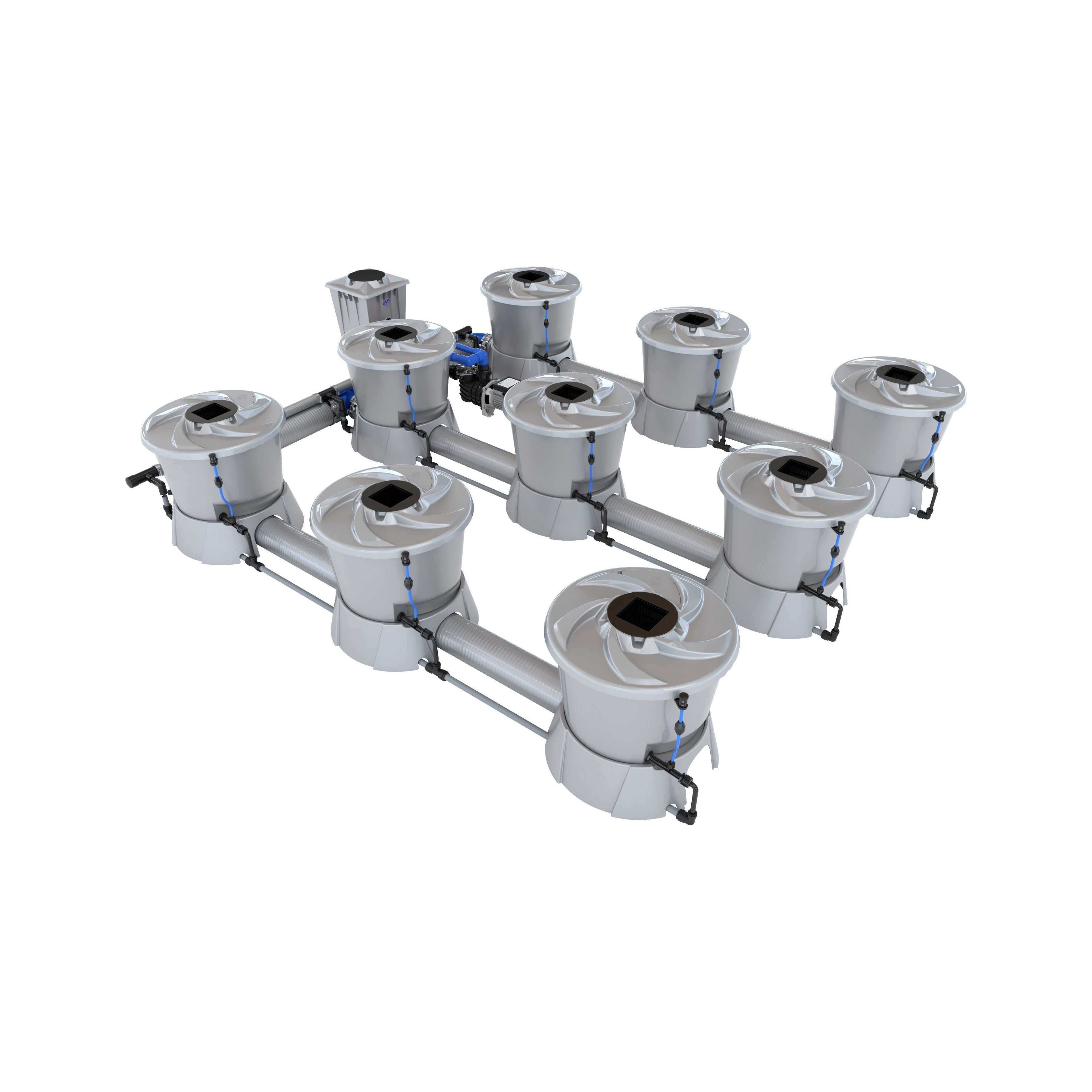 V-SYSTEM 9 Pot 3 Row Kit
