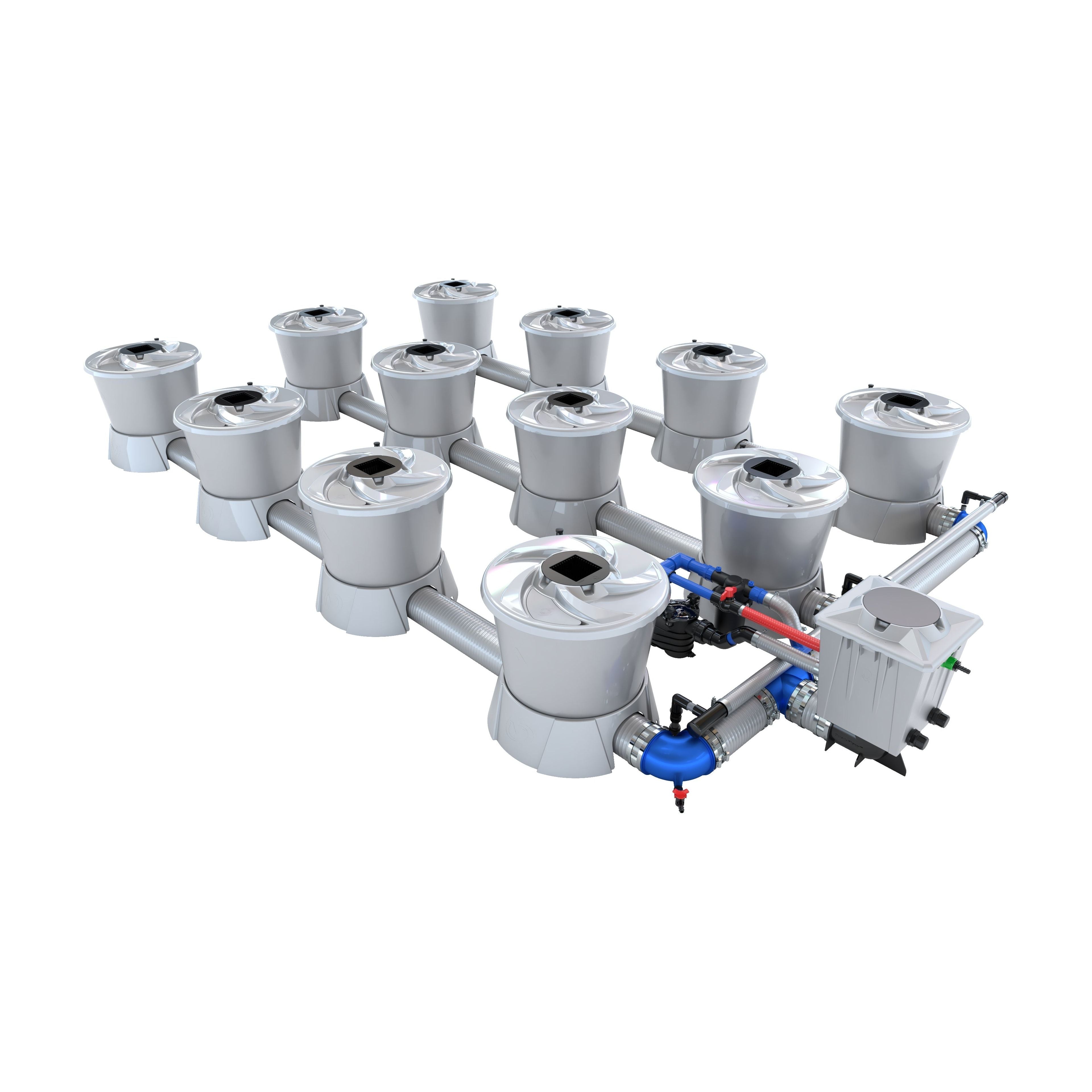 V-SYSTEM 12 Pot 3 Row Kit