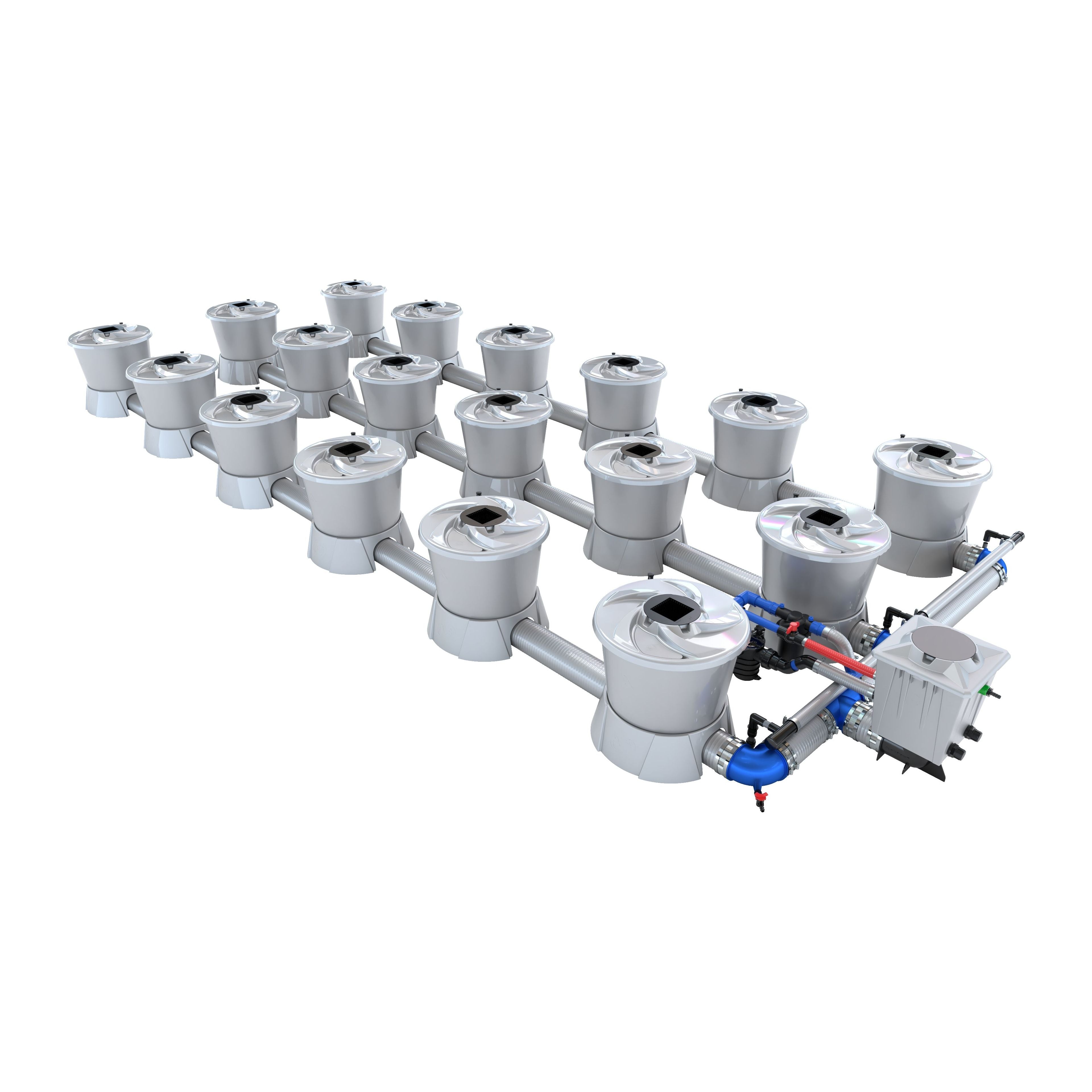 V-SYSTEM 18 Pot 3 Row Kit