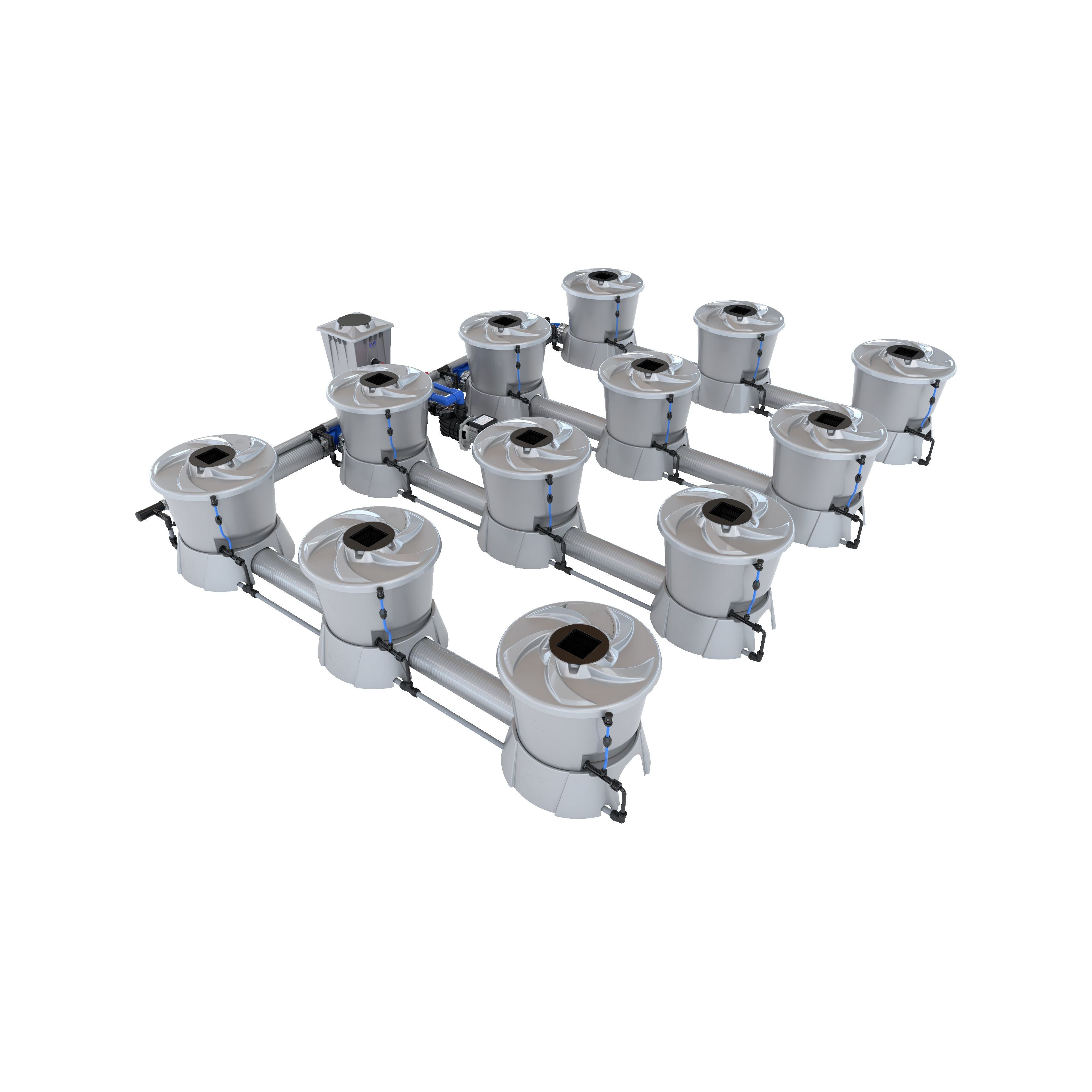 V-SYSTEM 12 Pot 4 Row Kit