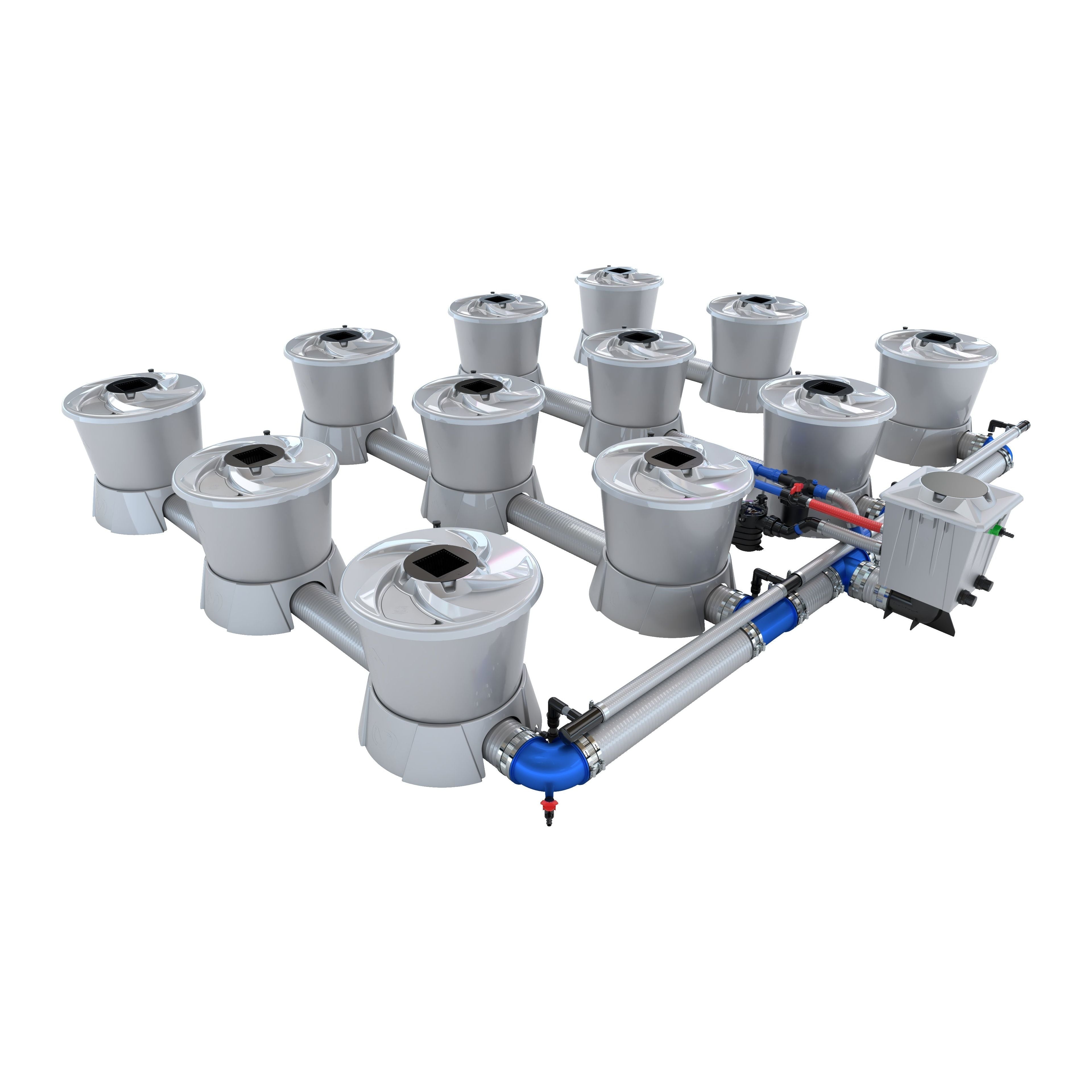 V-SYSTEM 12 Pot 4 Row Kit