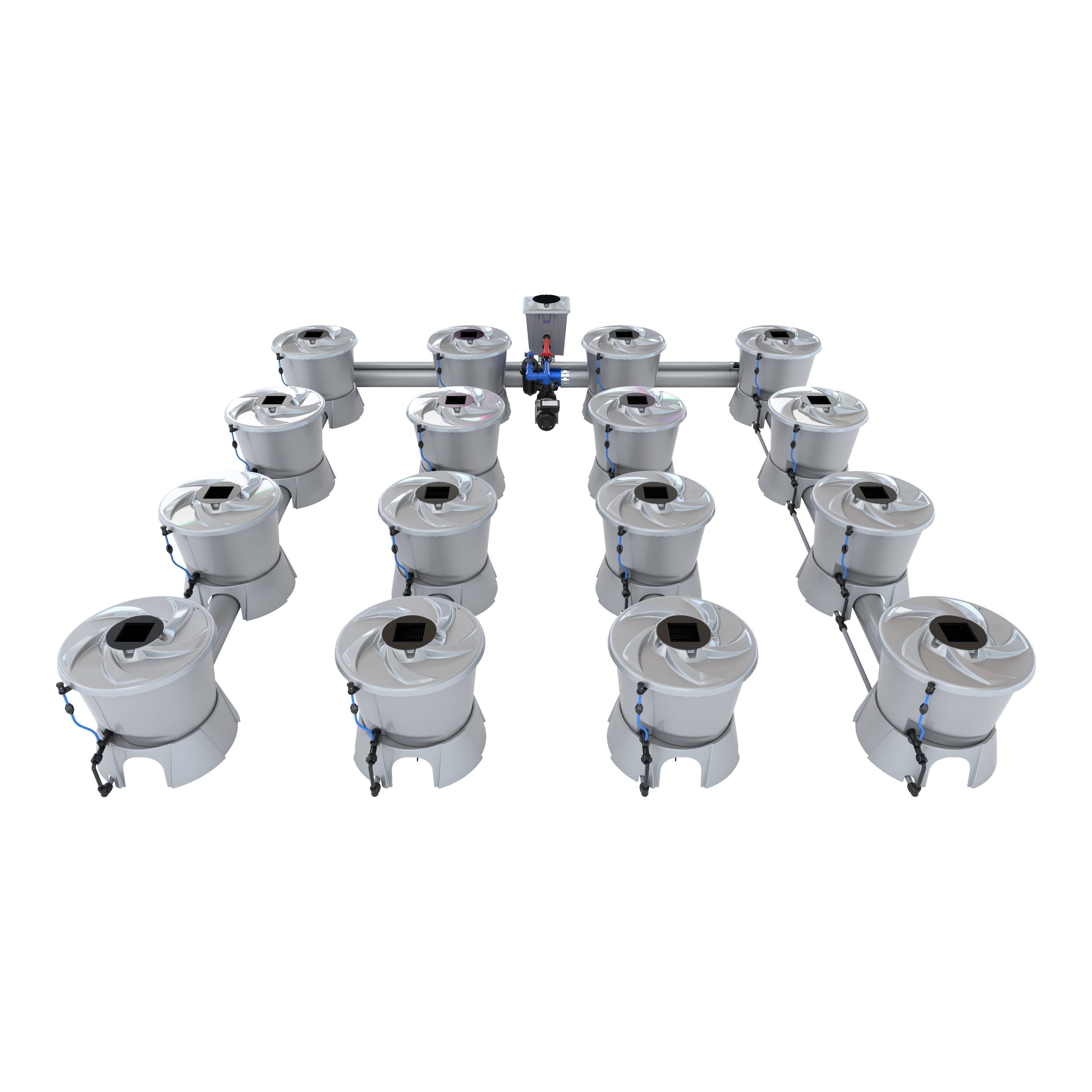 V-SYSTEM 16 Pot 4 Row Kit