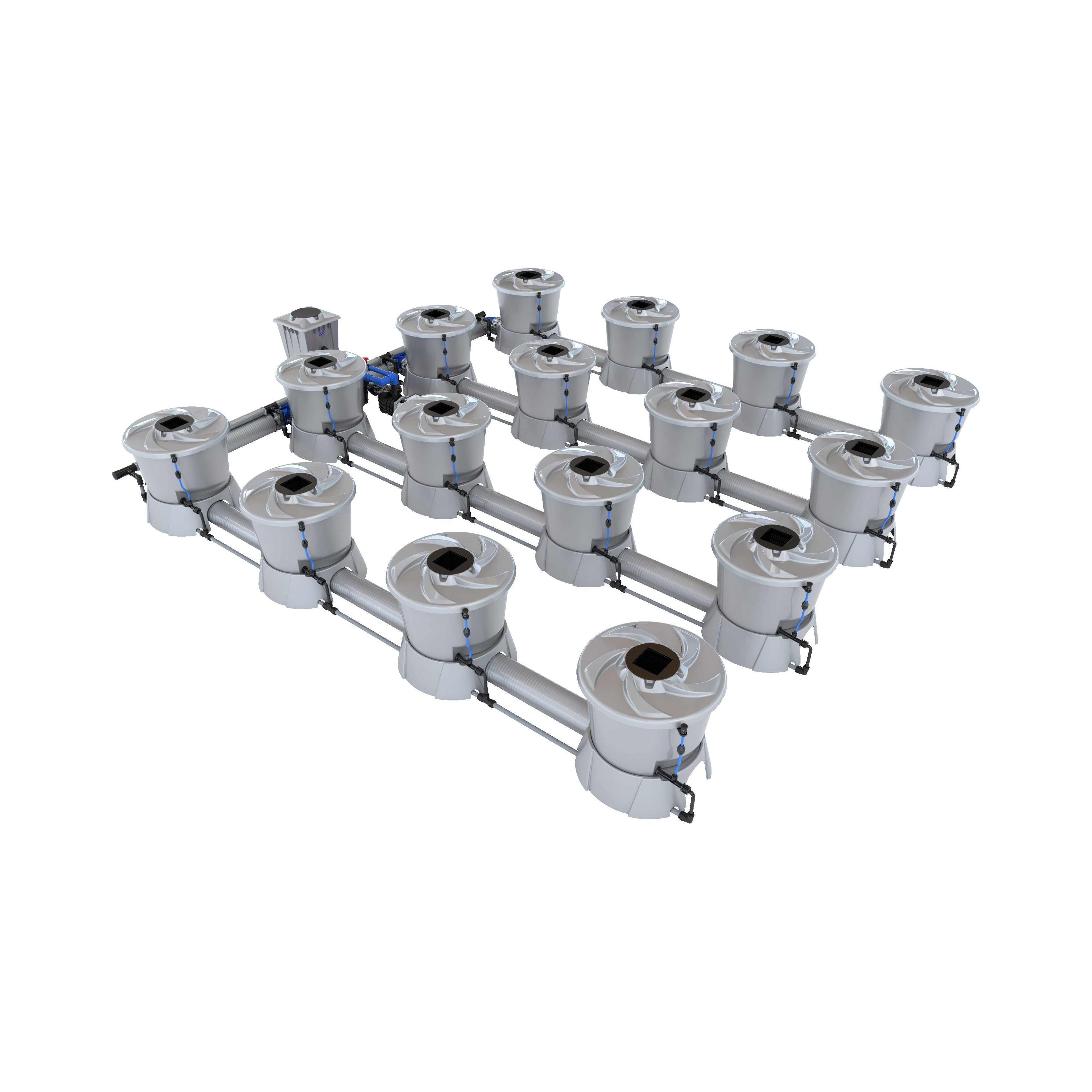 V-SYSTEM 16 Pot 4 Row Kit