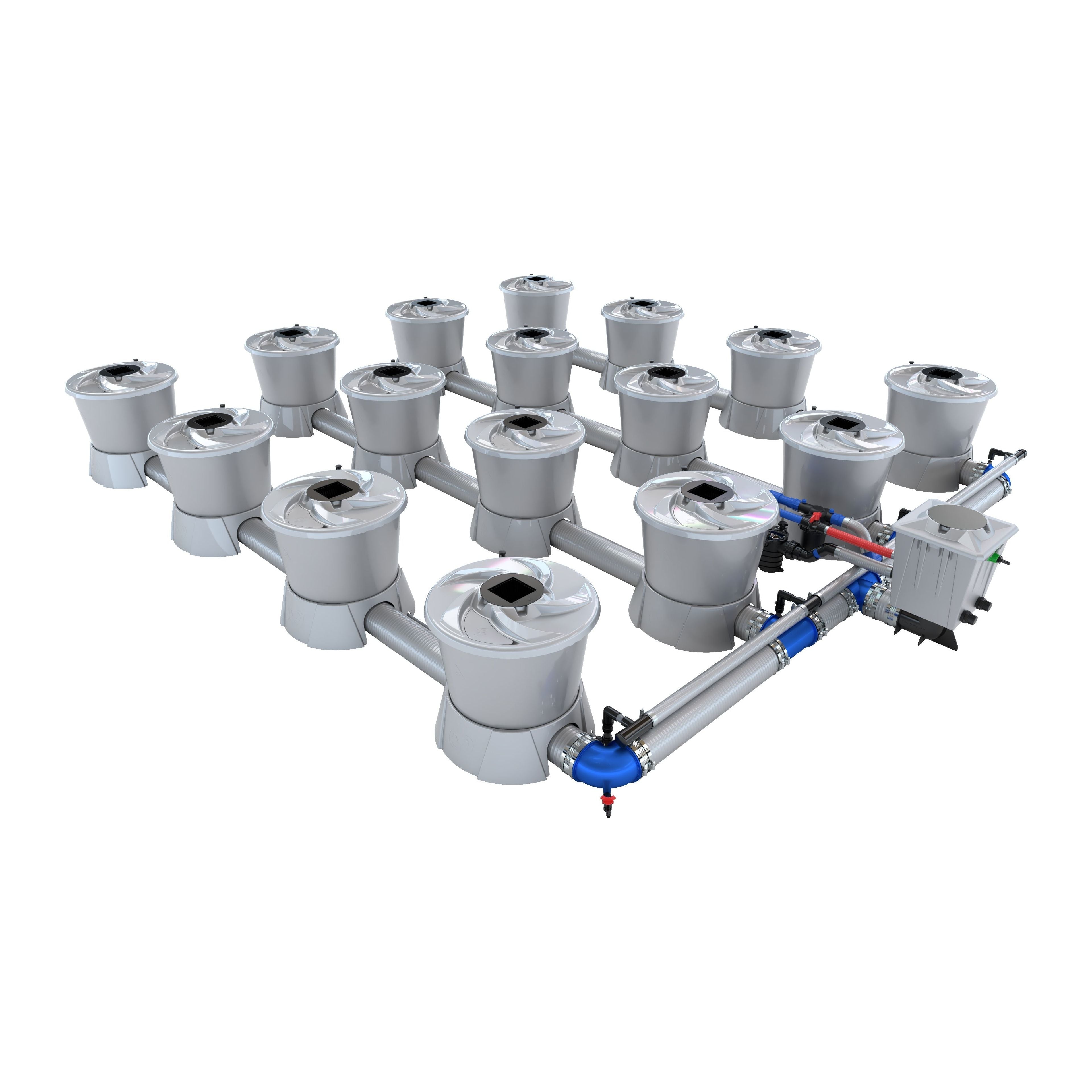 V-SYSTEM 16 Pot 4 Row Kit