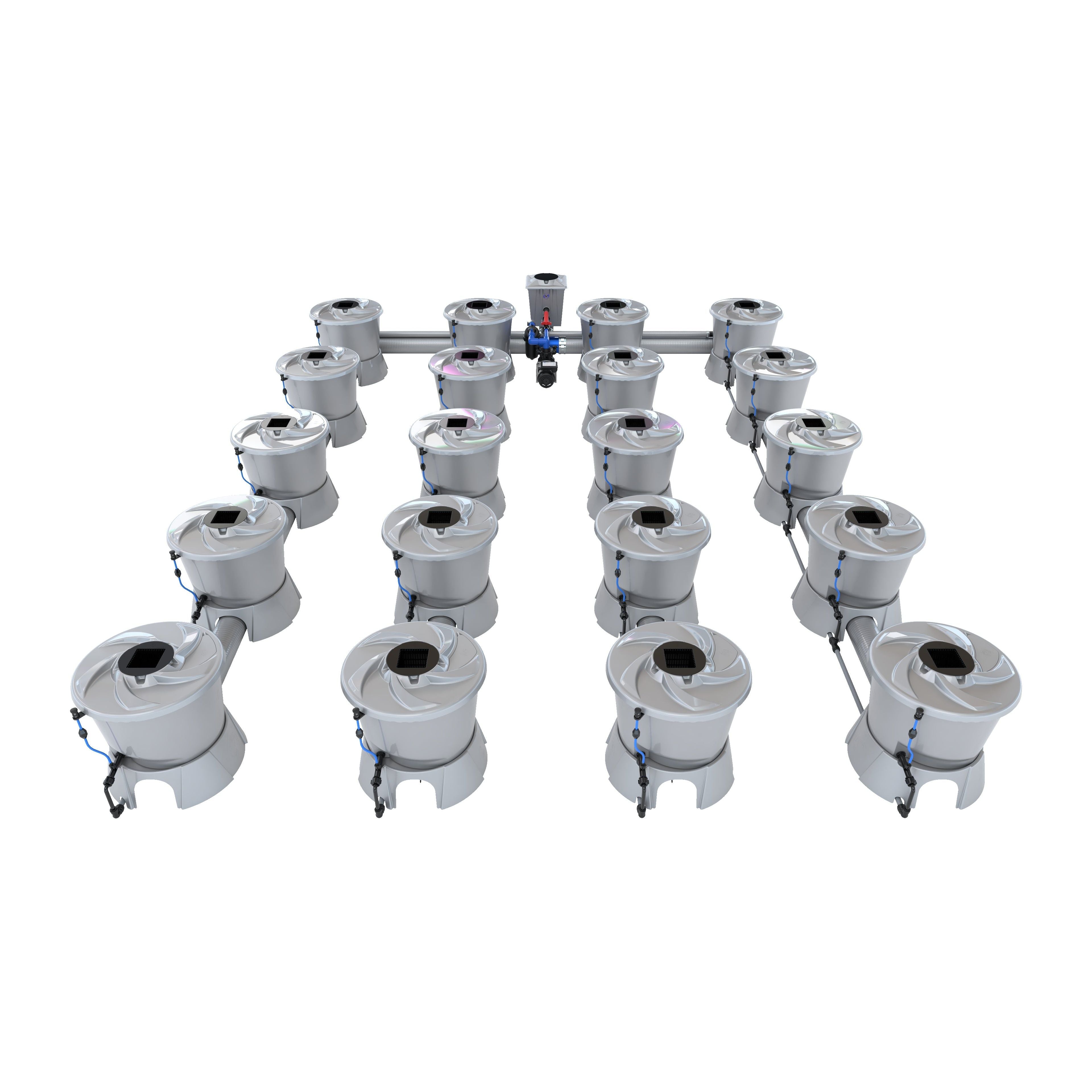V-SYSTEM 20 Pot 4 Row Kit