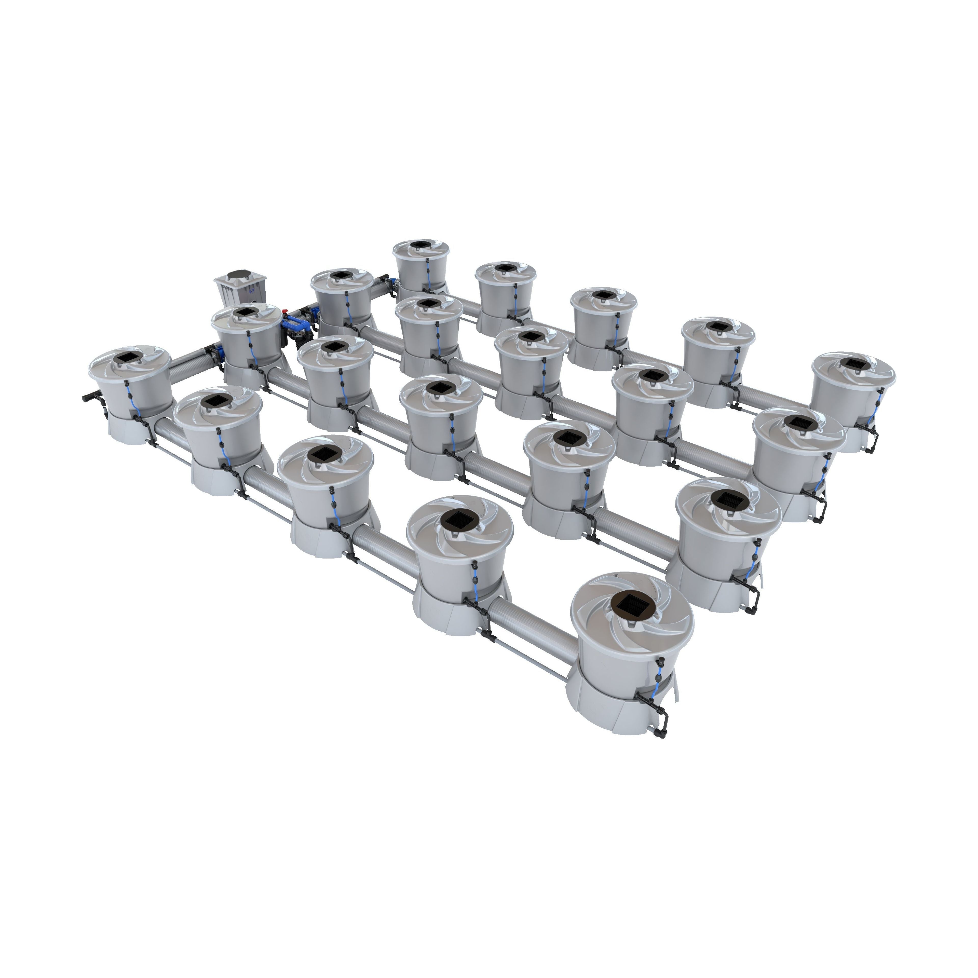 V-SYSTEM 20 Pot 4 Row Kit