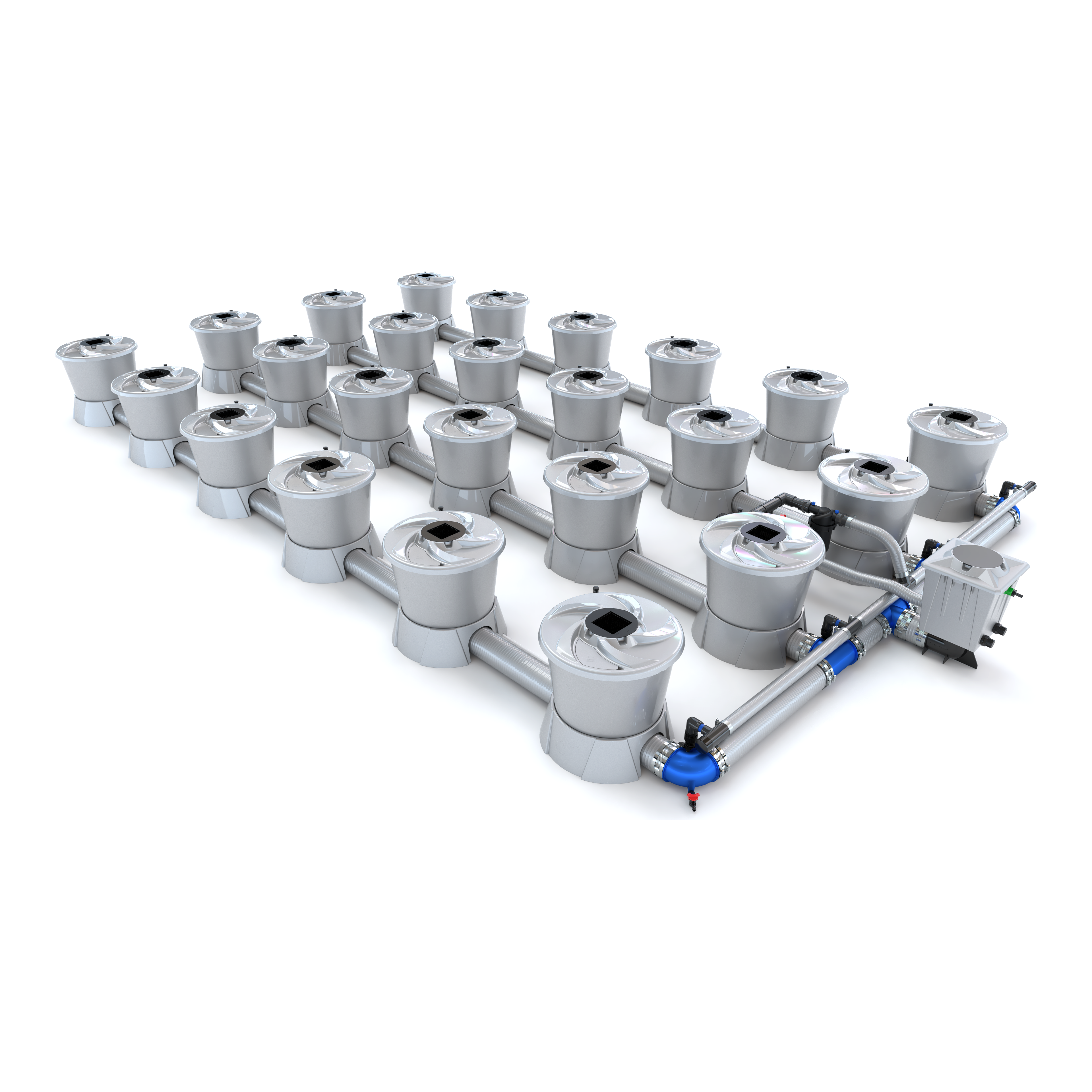 V-SYSTEM 24 Pot 4 Row Kit