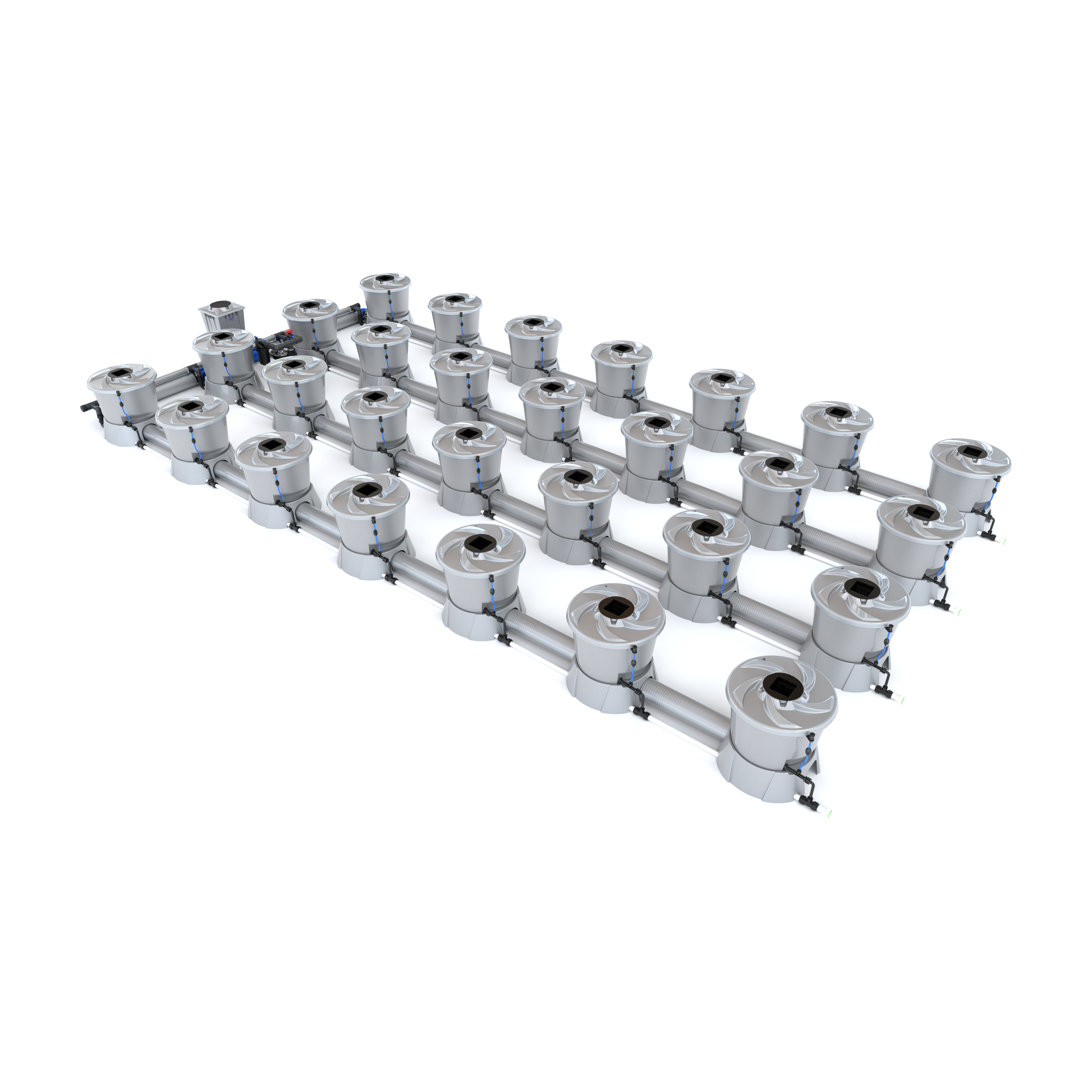 V-SYSTEM 28 Pot 4 Row Kit