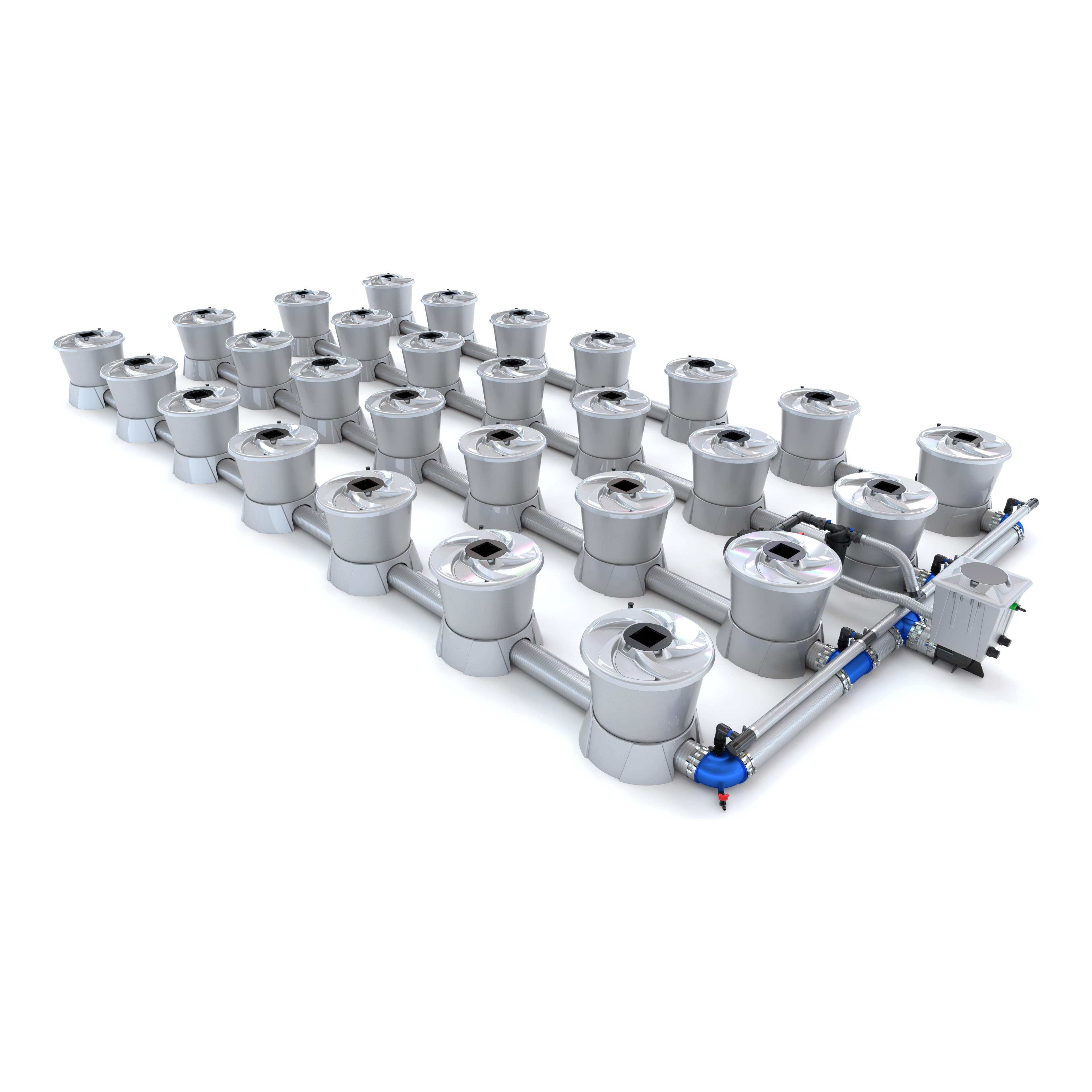 V-SYSTEM 28 Pot 4 Row Kit