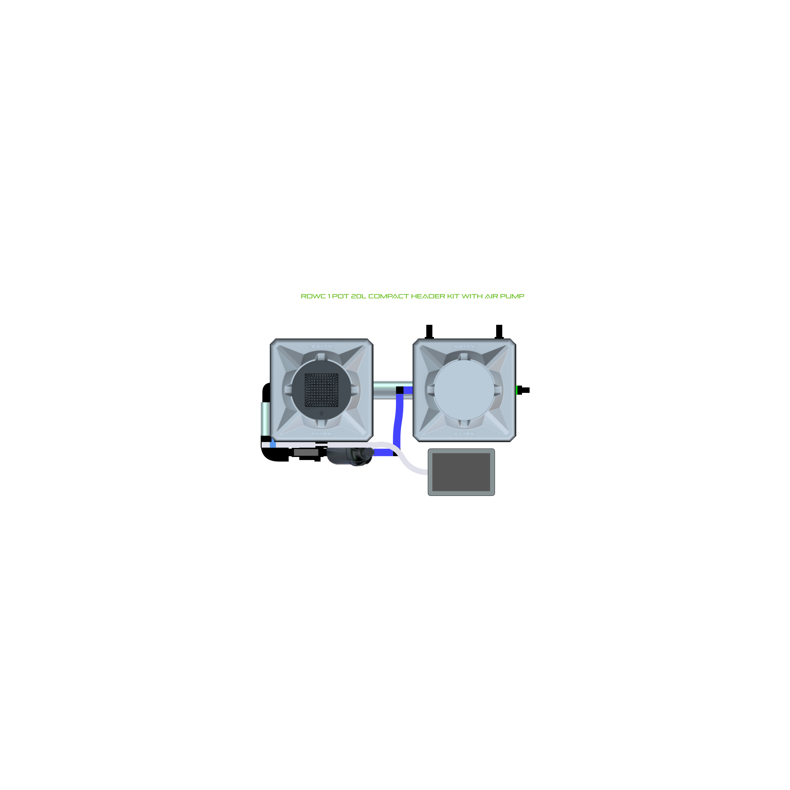 RDWC 1 Pot Kit