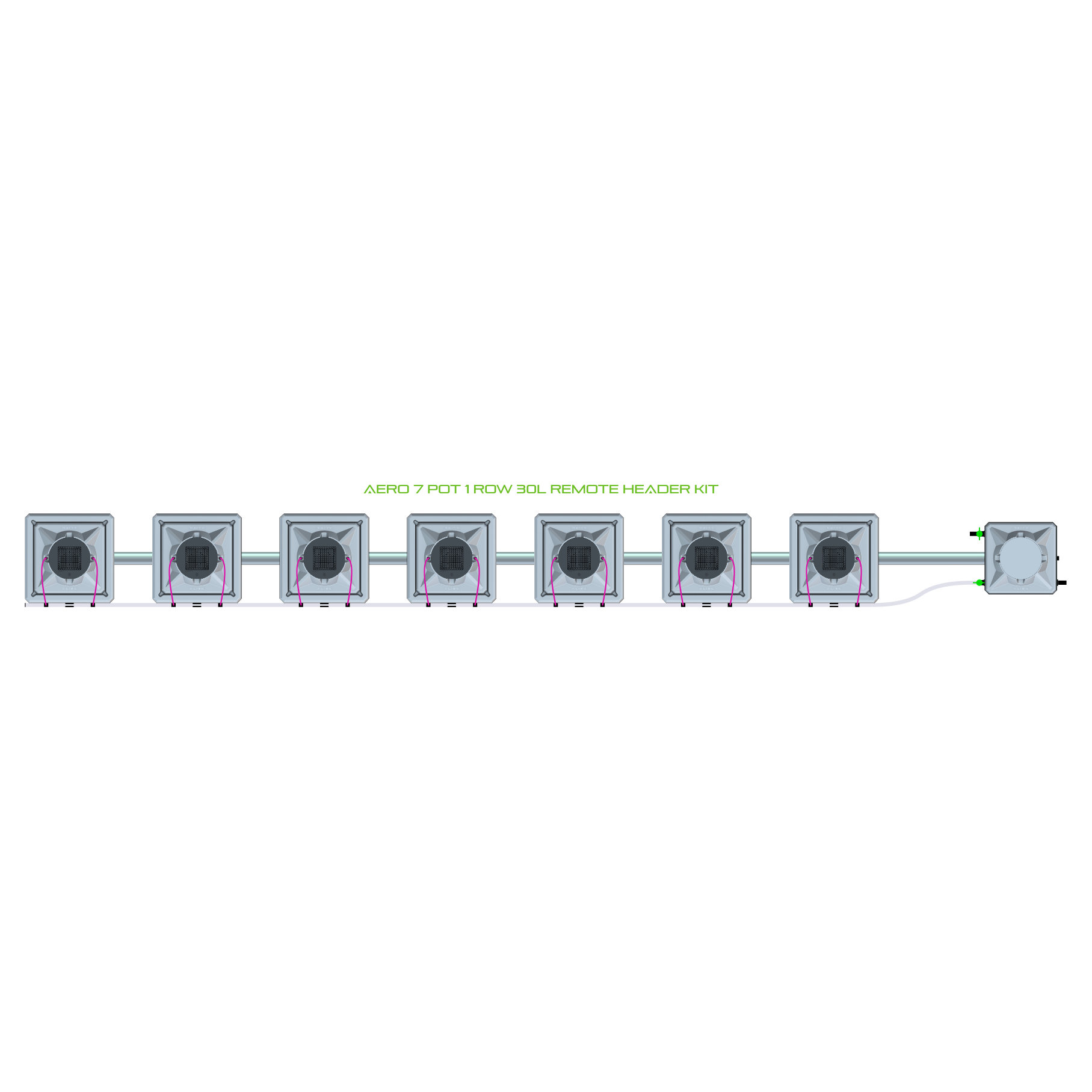 AERO 7 Pot 1 Row Kit