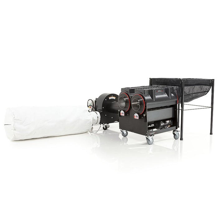 Centurion Pro Gladiator industrial trimming machine with commercial-grade construction and high-capacity processing mechanism